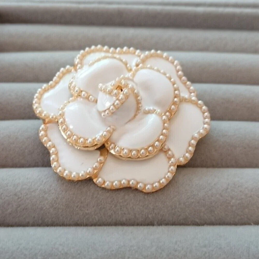 Camellia Rose Brooch